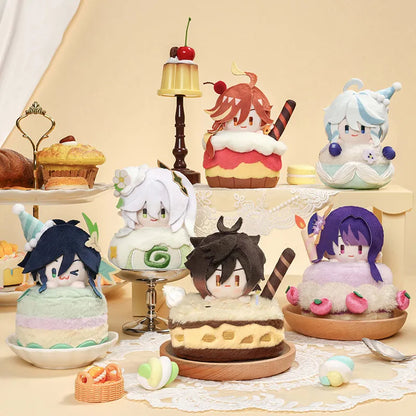 Genshin Impact Wondrous Travels Series Fragrant Plush Keychains Collection