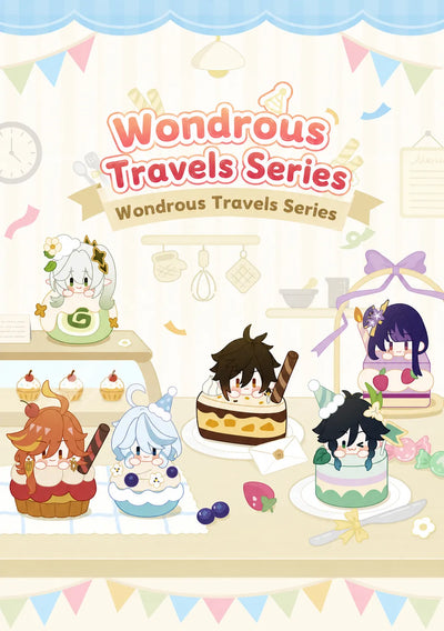 Genshin Impact Wondrous Travels Series Fragrant Plush Keychain Overview