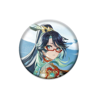 Genshin Impact Xianyun character badge anime collectible pin