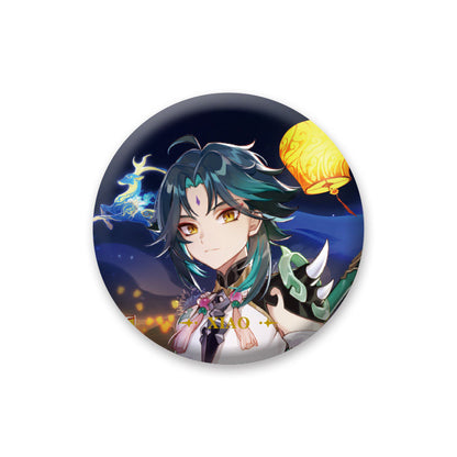 Genshin Impact Xiao character badge anime collectible pin