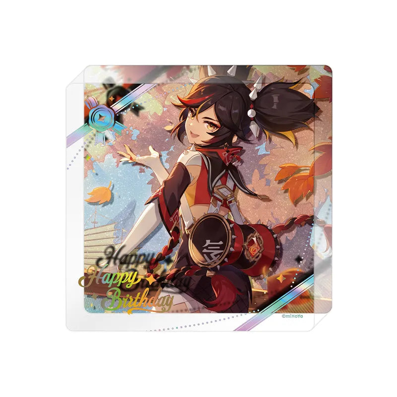 Genshin Impact Xinyan Day of Destiny Series Character Acrylic Coaster
