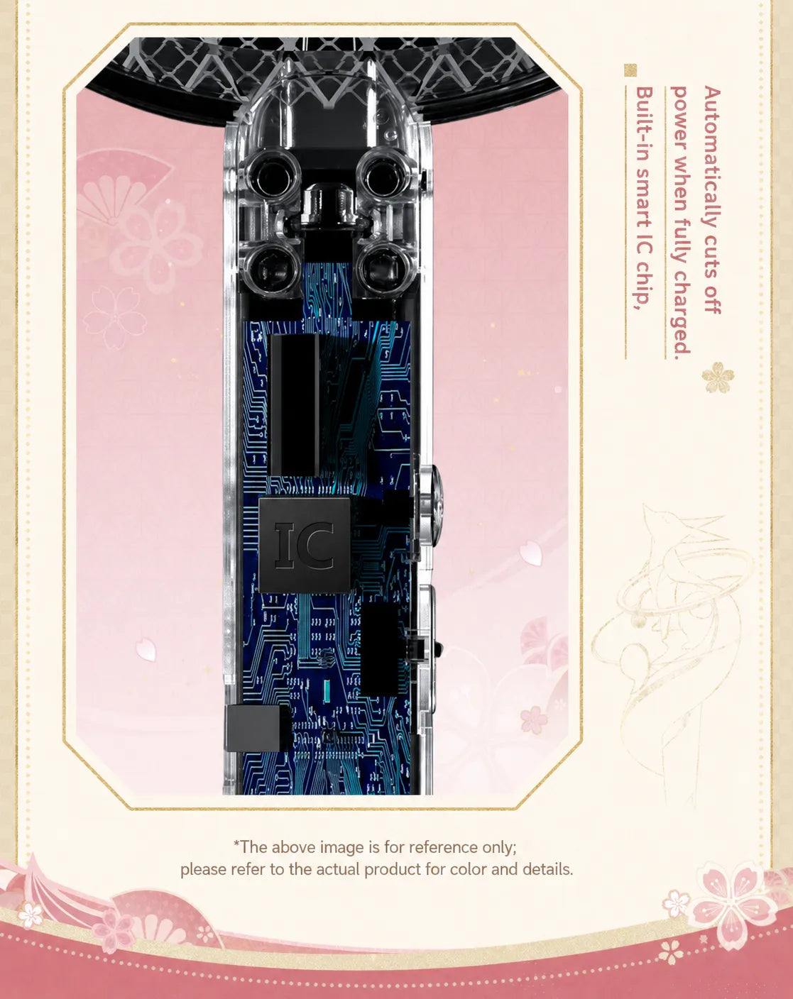 Genshin Impact Yae Miko electric mosquito swatter safety and usage information