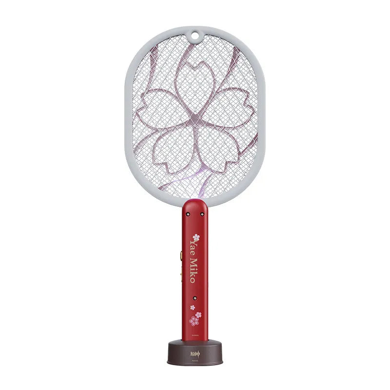 Front view of Genshin Impact Yae Miko electric mosquito swatter