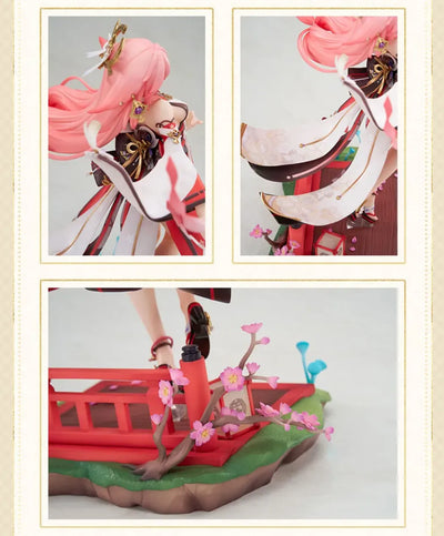 Bonus fox themed standee included with Yae Miko Ethereal Smile Ver. 1/7 Scale Figure