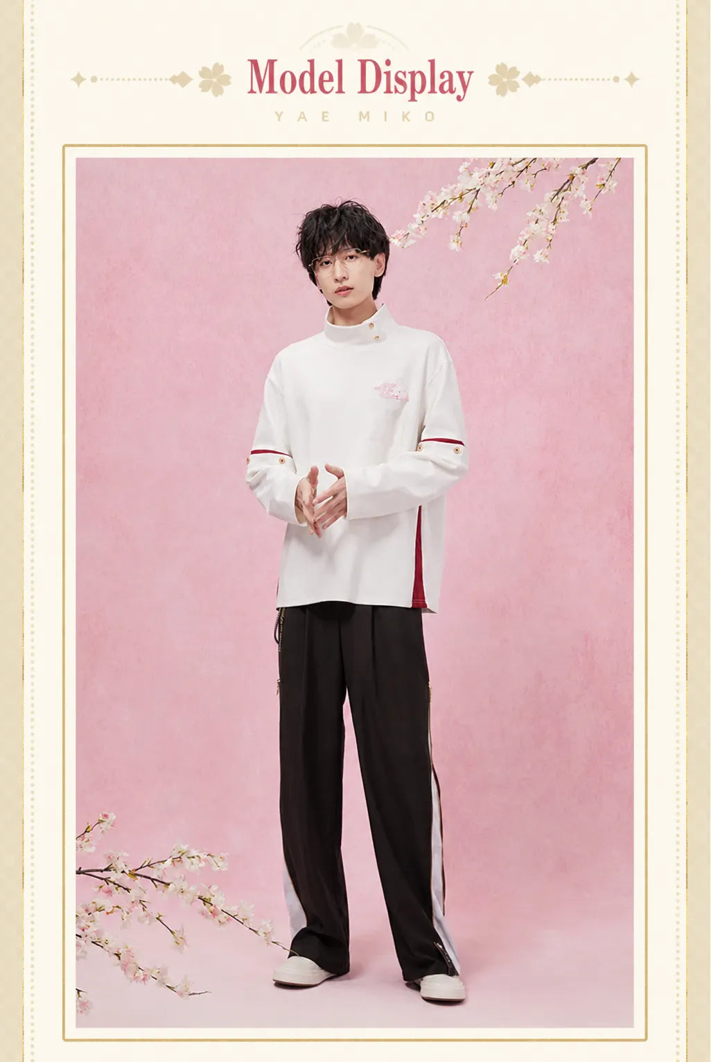 detachable sleeve design adjustable styling sweatshirt