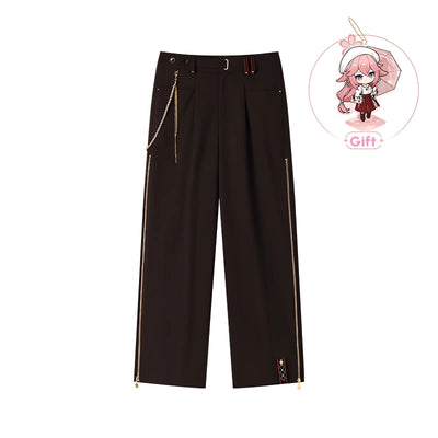 Yae Miko casual pants isolated white background product image front view