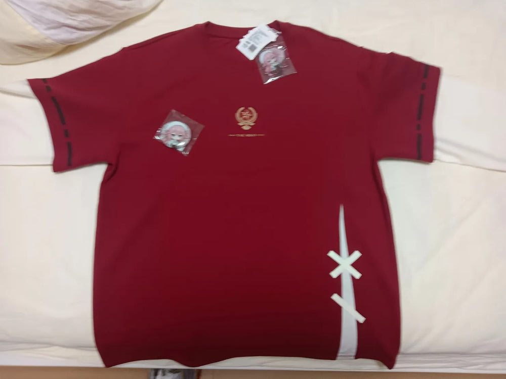 Genshin Impact Yae Miko Themed Patchwork Long Sleeve T-Shirt