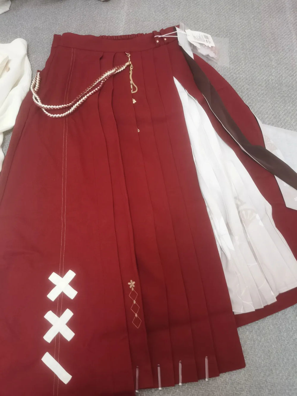 Genshin Impact Yae Miko Themed Pleated Skirt