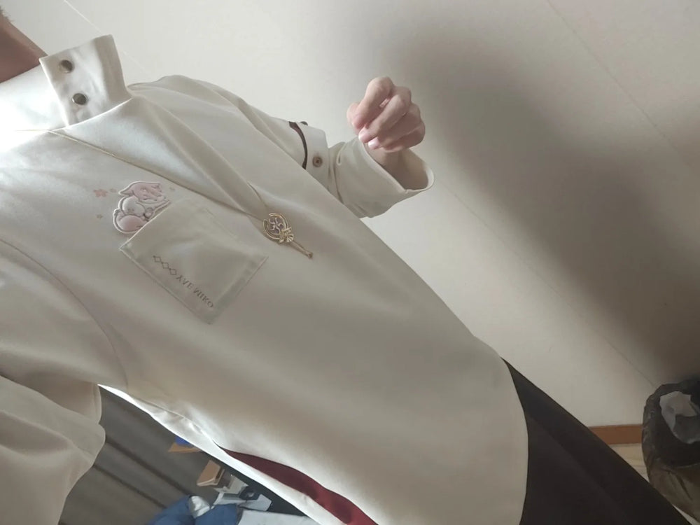 Genshin Impact Yae Miko Themed Stand Collar Sweatshirt