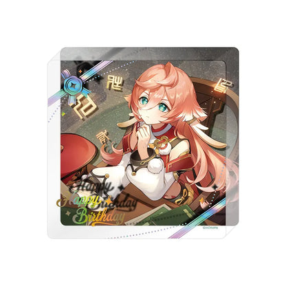 Genshin Impact Yanfei Day of Destiny Series Character Acrylic Coaster