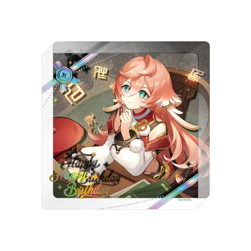 Genshin Impact Yanfei Day of Destiny Series Character Acrylic Coaster