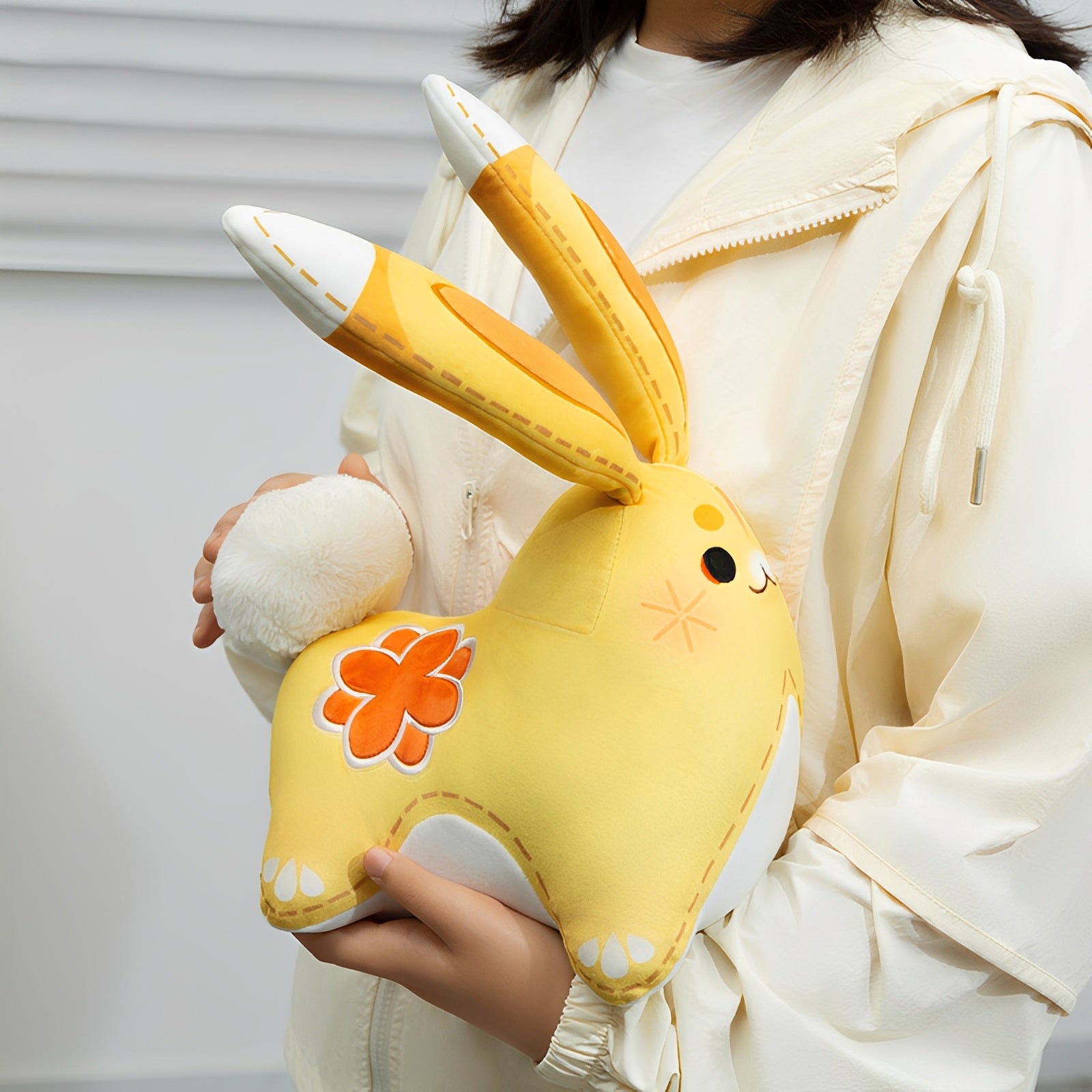 Yaoyao plush back detail soft bunny