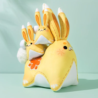 Yaoyao plush side view bunny design