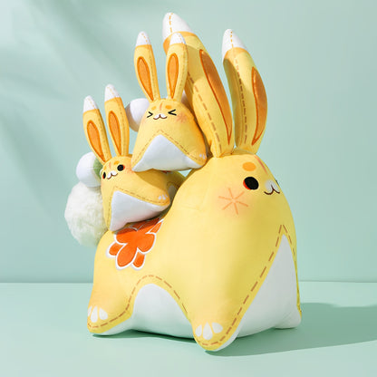 Yaoyao plush side view bunny design