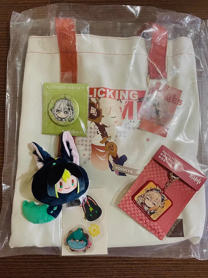 Genshin Impact Yoimiya Themed Tote Bag