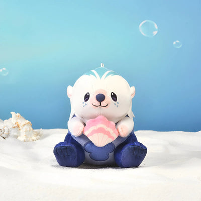 Genshin Impact Yoyo Sea Otter plush keychain lifestyle display collectible toy
