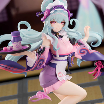 Yumemizuki Mizuki 1/8 scale figure dynamic pose with serving tray