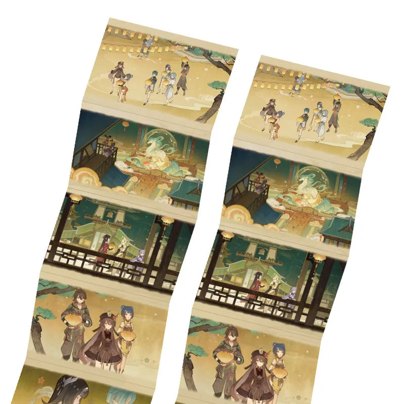 Genshin Impact Yun Jian Yue Series mini book fridge magnet collection