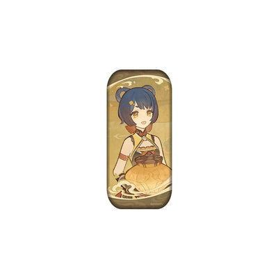 Xiangling paper badge from the Genshin Impact Yun Jian Yue Series