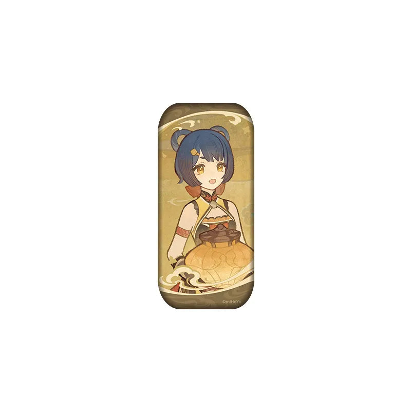 Xiangling paper badge from the Genshin Impact Yun Jian Yue Series