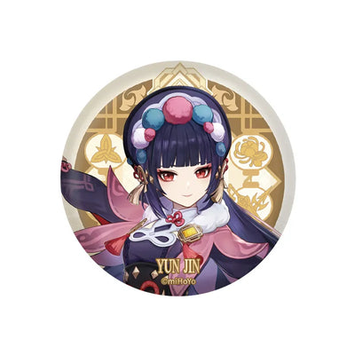 Genshin Impact Yun Jin Character Badge Liyue Harbor Series Collectible Pin