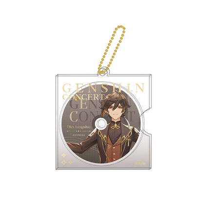 Genshin Impact Zhongli character badge dusty glory concert series metal pin