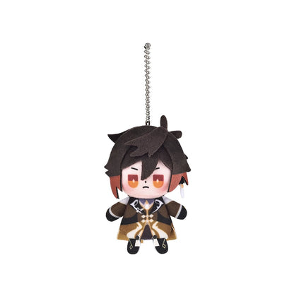 Genshin Impact Zhongli plush finger puppet keychain Fated Day series soft collectible