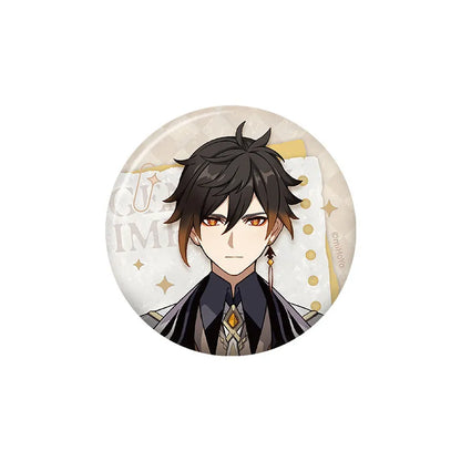 Genshin Impact Zhongli Lightbox Chronicles Series Badge