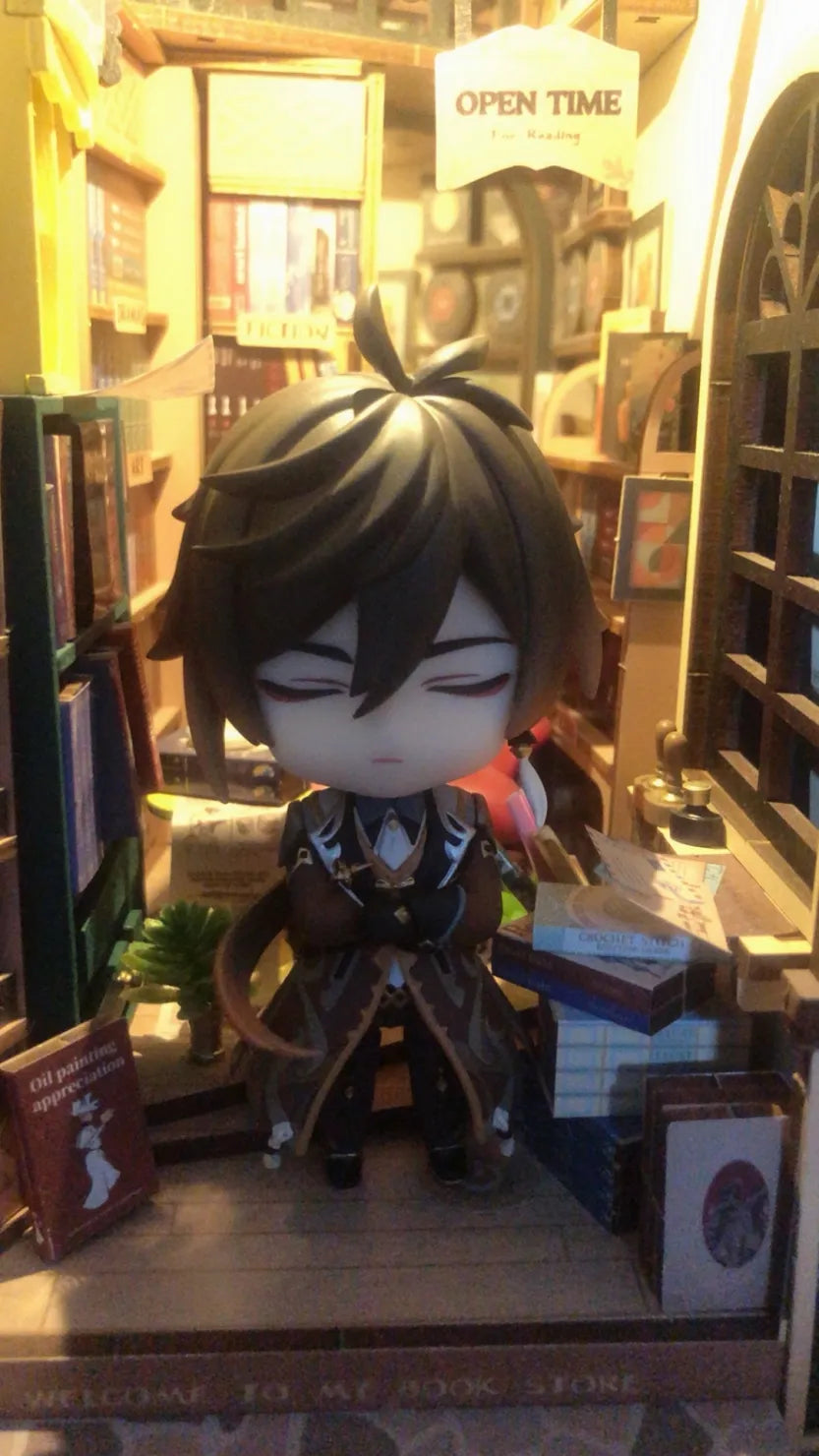Figure Nendoroid Zhongli Série Porto de Liyue Genshin Impact