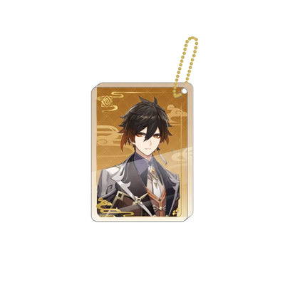 Genshin Impact Zhongli thick acrylic keychain