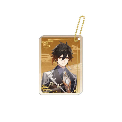 Genshin Impact Zhongli thick acrylic keychain