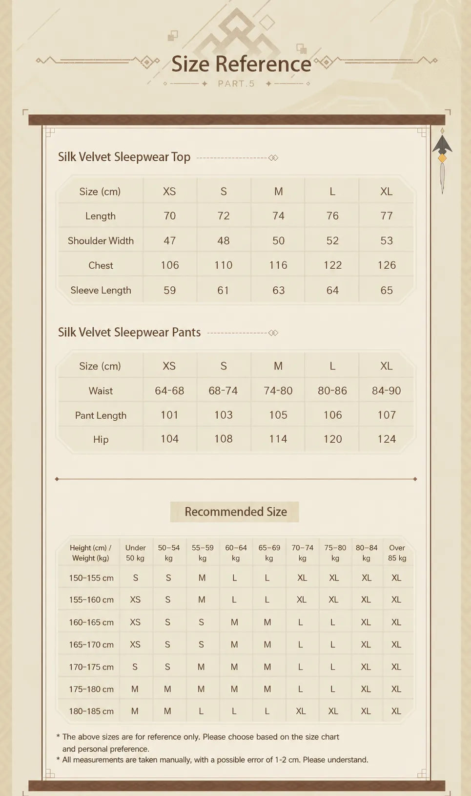 Size Guide