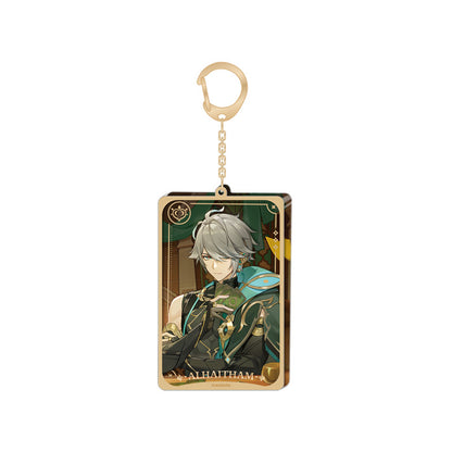 Genshin Impact In-Store Series Alhaitham acrylic keychain character accessory