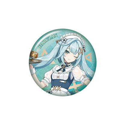 Genshin Impact In-Store Series Faruzan badge featuring character artwork design