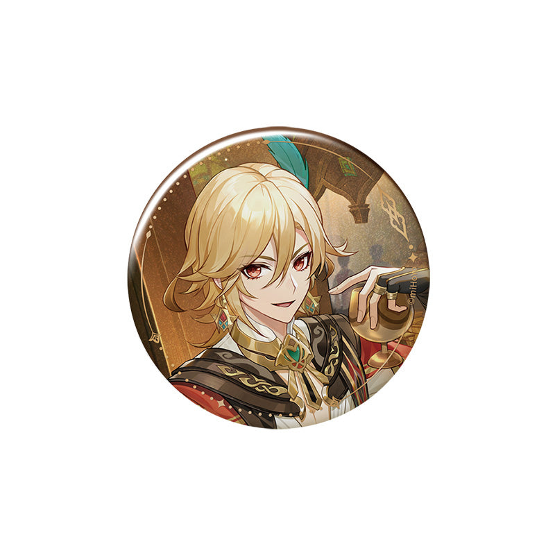 Genshin Impact In-Store Series Kaveh badge collectible character design
