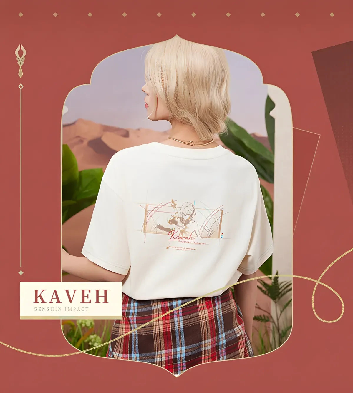 Kaveh t-shirt size chart reference measurements guide