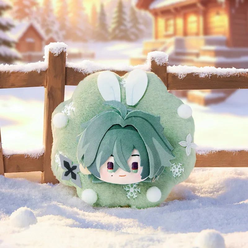 Durin, Lohen, Kaedehara Kazuha and Tartaglia winter plush charms