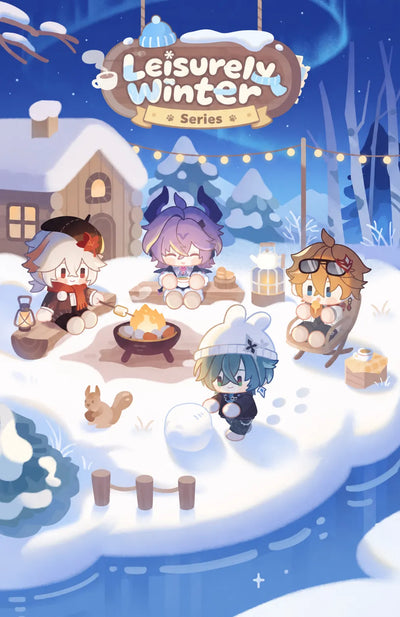 Genshin Impact Leisurely Winter Series Durin, Lohen, Kaedehara Kazuha and Tartaglia