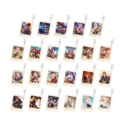 Genshin Impact Moment of Destiny Acrylic Keychain Character Collection