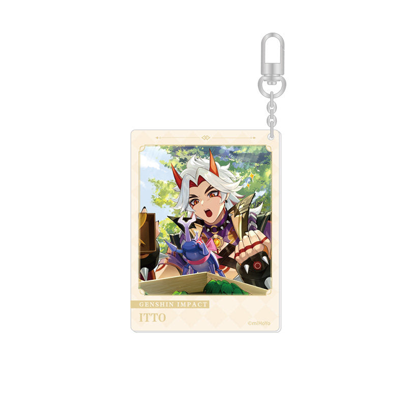 Genshin Impact Arataki Itto 2023 Acrylic Keychain Moment of Destiny Series