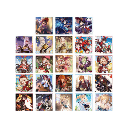 Genshin Impact Moment of Destiny Art Print Character Collection