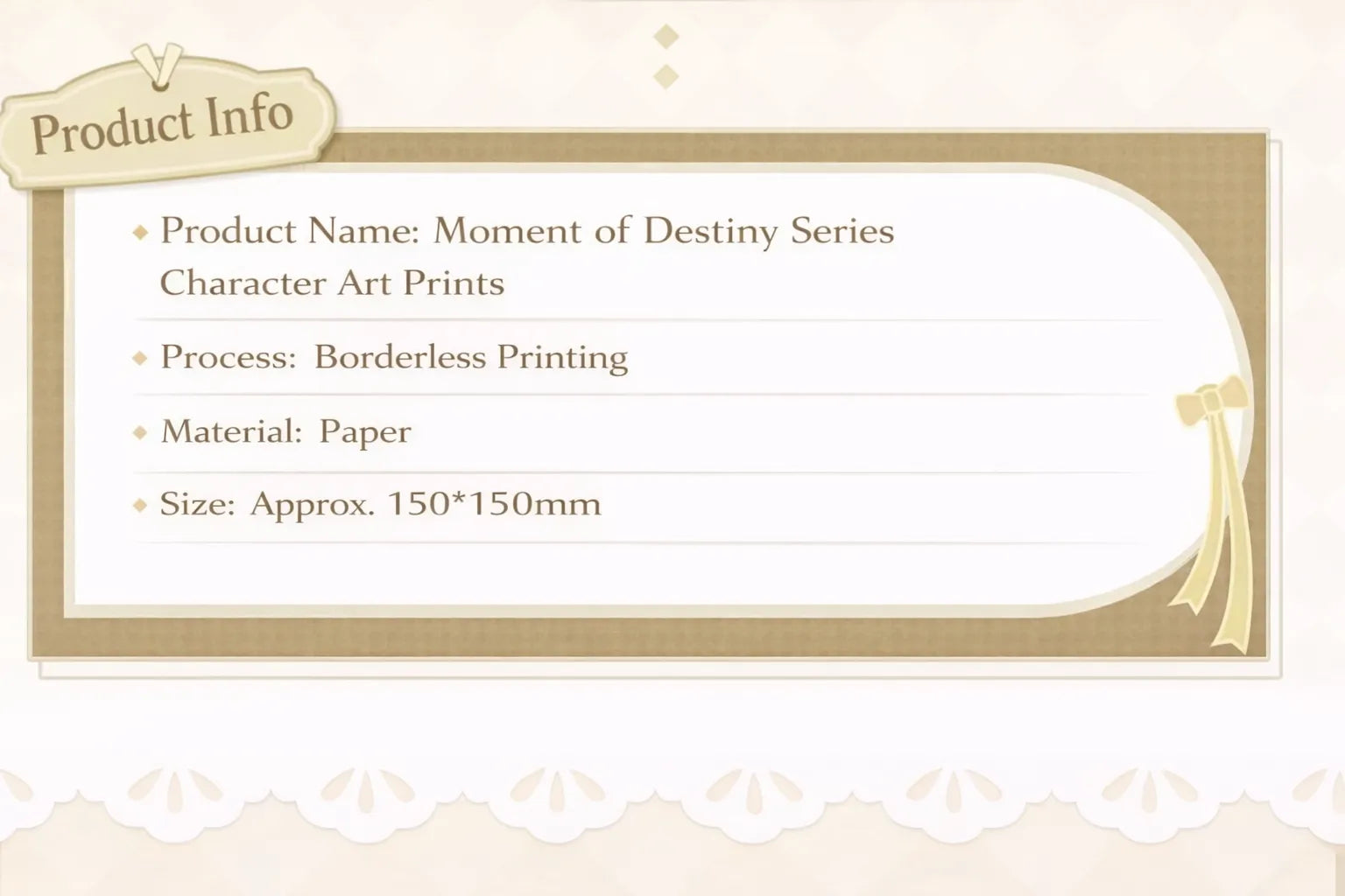 Genshin Impact Art Print Detail Close Up Borderless Printing Paper Texture