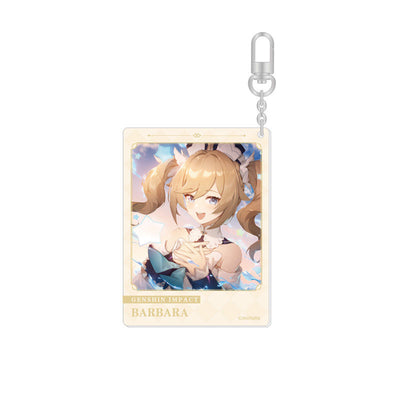 Genshin Impact Barbara 2021 Acrylic Keychain Moment of Destiny Series