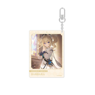 Genshin Impact Barbara 2023 Acrylic Keychain Moment of Destiny Series