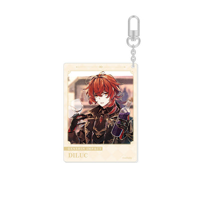 Genshin Impact Diluc 2021 Acrylic Keychain Moment of Destiny Series