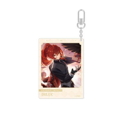 Genshin Impact Diluc 2023 Acrylic Keychain Moment of Destiny Series