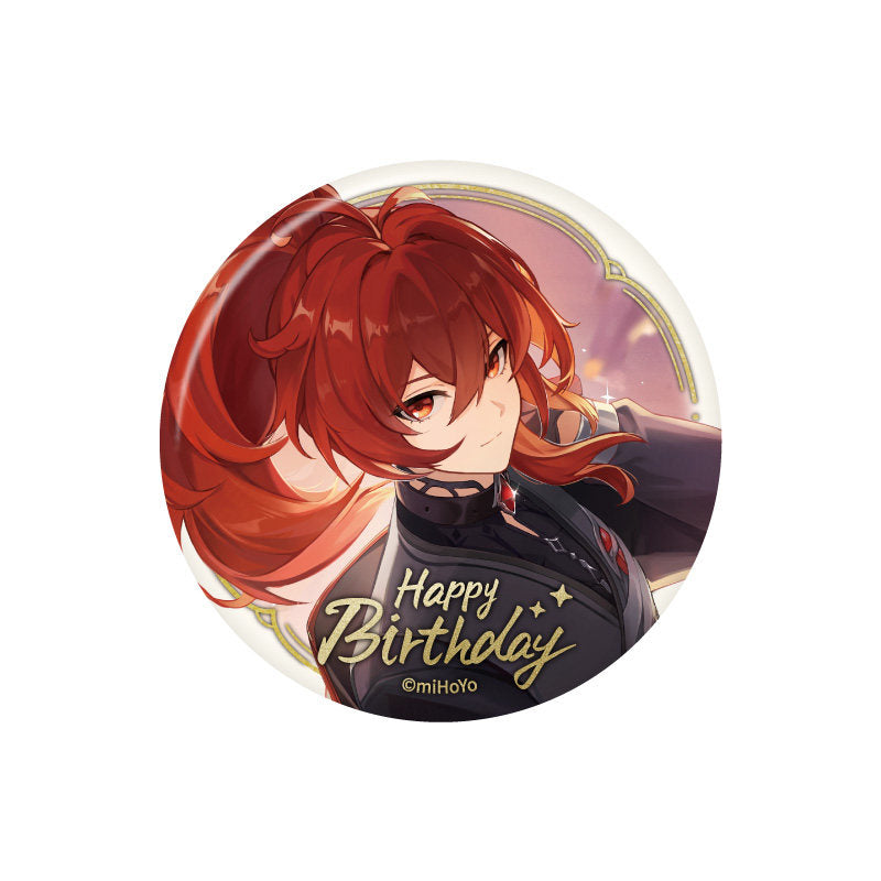 Genshin Impact Diluc 2023 Birthday Badge Moment of Destiny Series
