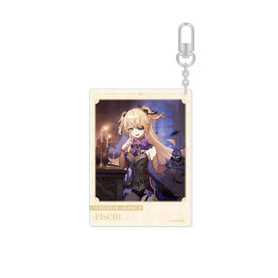 Genshin Impact Fischl 2021 Acrylic Keychain Moment of Destiny Series