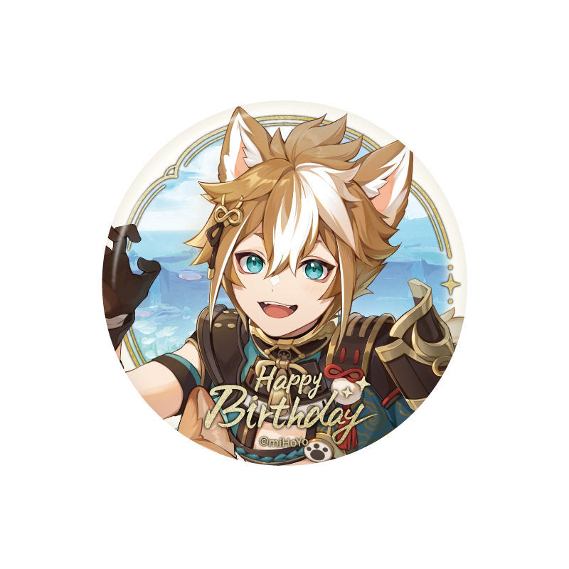 Genshin Impact Gorou 2023 Birthday Badge Moment of Destiny Series