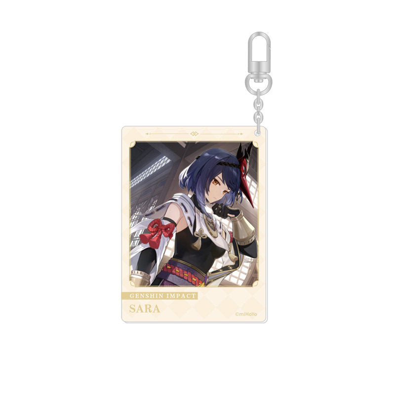 Genshin Impact Kujou Sara 2023 Acrylic Keychain Moment of Destiny Series